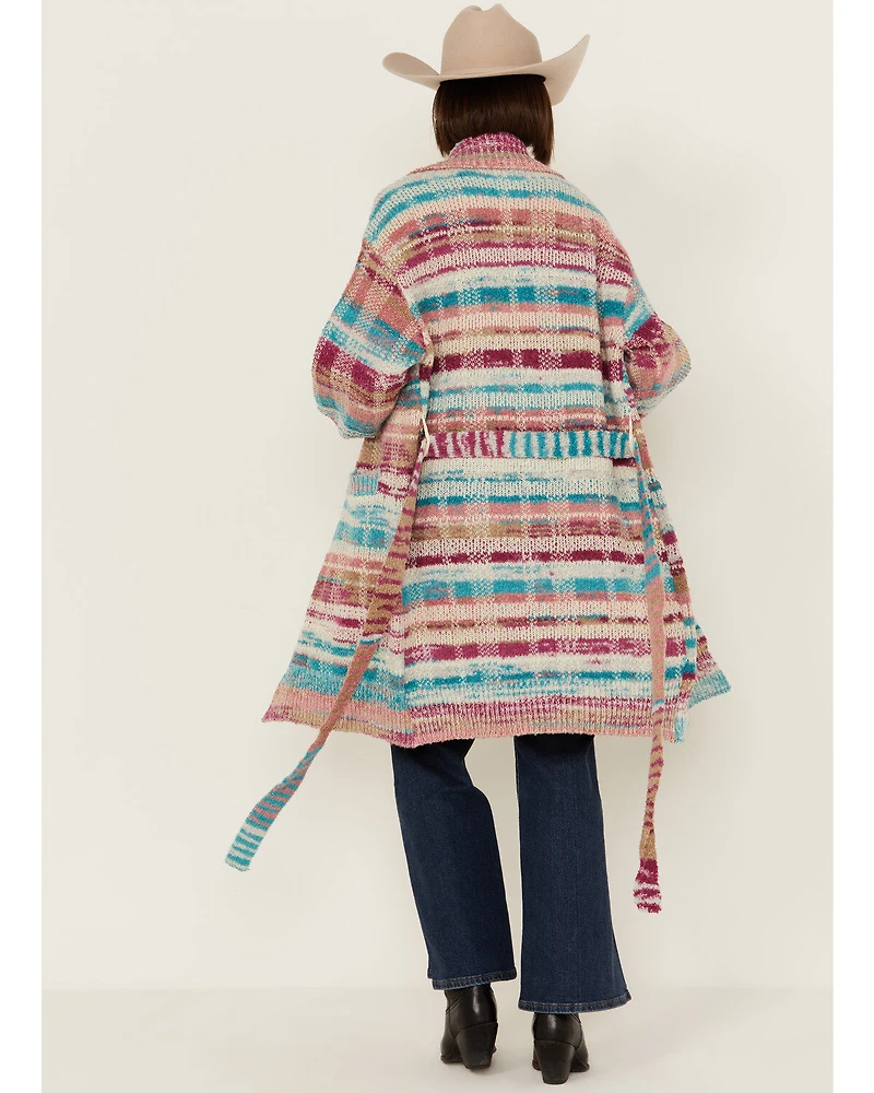 Room 34 Women's Color Block Cardigan