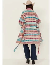 Room 34 Women's Color Block Cardigan