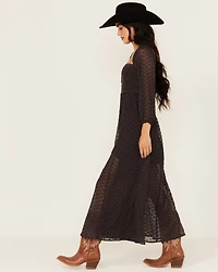Free People Women's Malina Long Sleeve Maxi Dress