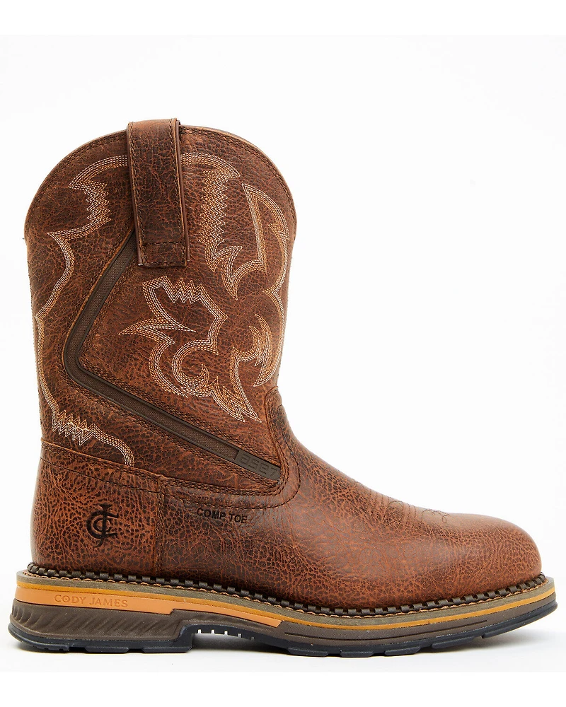 Cody James Men's Disrupter AAA Tyche Crunch Time Waterproof Work Boots - Composite Toe