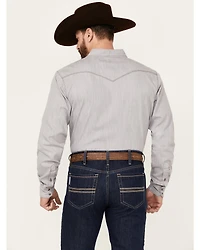 Kimes Ranch Men's Grimes Denim Long Sleeve Pearl Snap Western Shirt