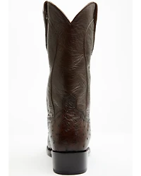 Cody James Black 1978® Men's Chapman Exotic Full-Quill Ostrich Western Boots - Round Toe