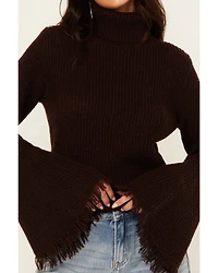 Shyanne Women's Bell Sleeve Marled Sweater
