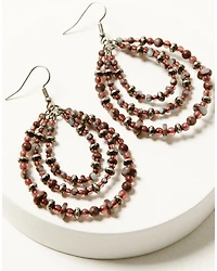 Shyanne Women's Strawberry Skies Beaded Earrings