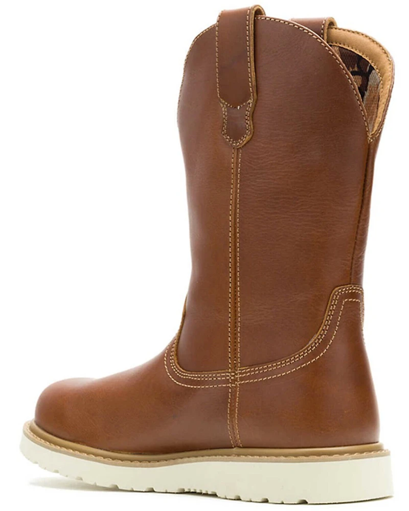 Wolverine X Jordan Davis Men's Bronc Wedge Wellington Work Boots - Soft Toe