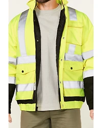 Hawx Men's Hi-Vis Bomber Jacket