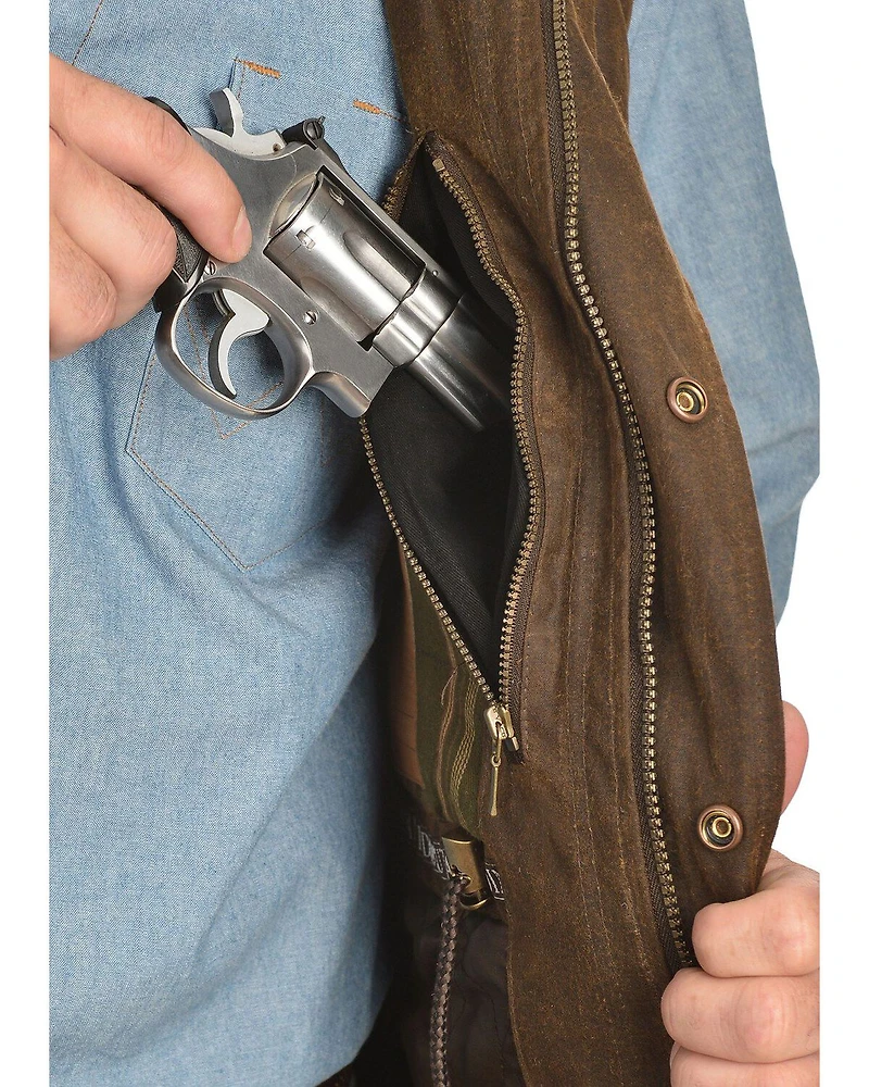 Outback Trading Co Men's Deer Hunter Oilskin Vest