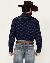 Wrangler Retro Men's Printed Long Sleeve Snap Western Shirt