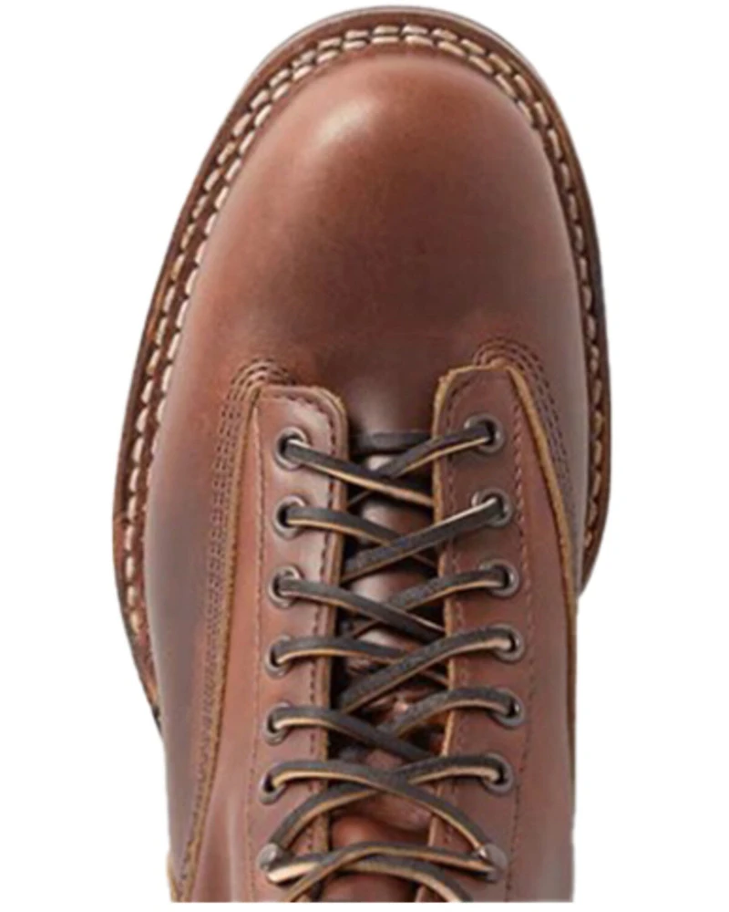 White's Boots Men's Cutter 6" Lace-Up Work - Round Toe