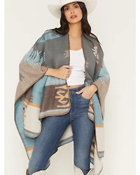 Shyanne Women's Southwestern Print Blanket Shawl