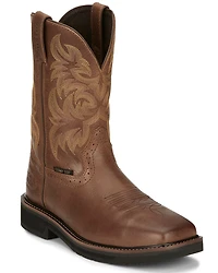 Justin Men's 11" Handler Pull-On Work Boots - Composite Toe