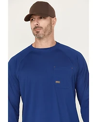 Ariat Men's Rebar Heat Fighter Work Hard Long Sleeve Pocket Shirt