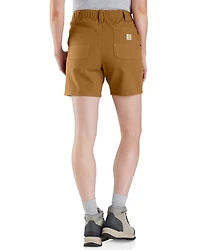 Carhartt Women's Rugged Flex® Relaxed Fit Canvas Work Shorts - Plus