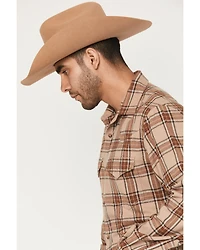 Cody James Black 1978® Men's Brenden Plaid Print Long Sleeve Button-Down Flannel Shirt