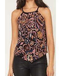 Idyllwind Women's Chateau Embroidered Sleeveless Tank Top