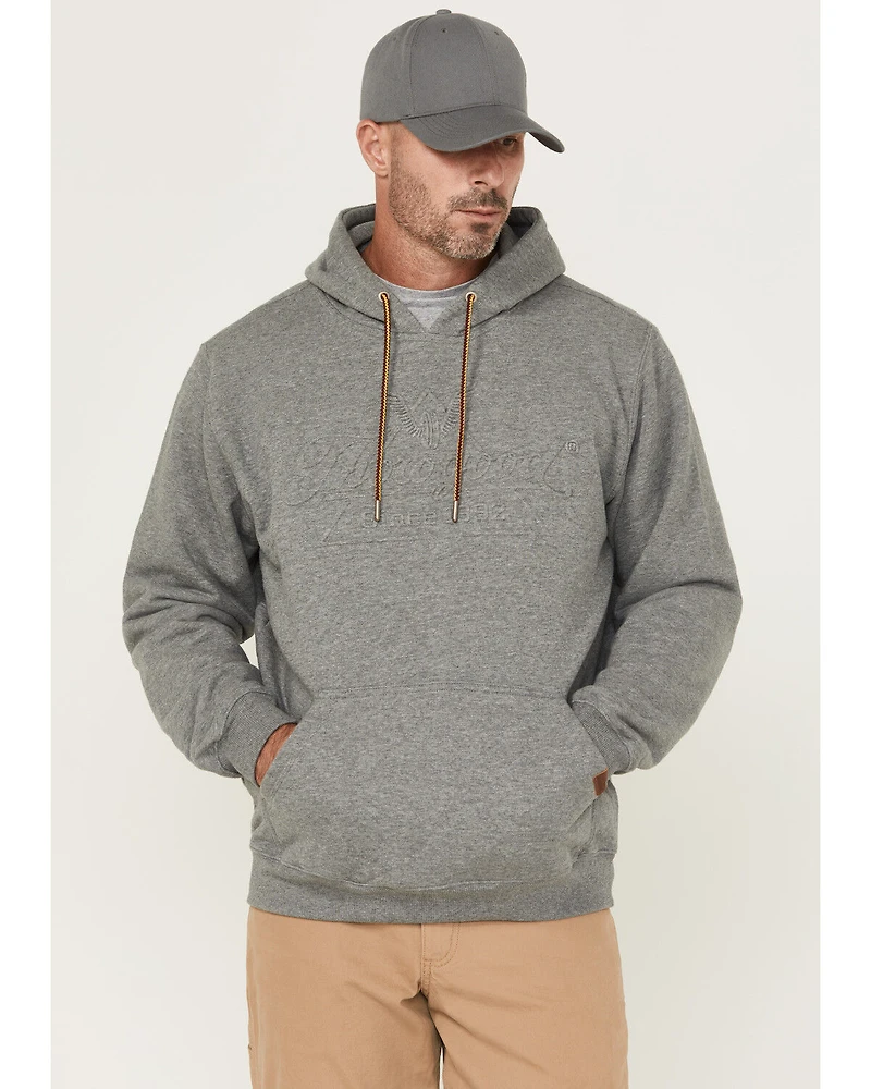 Thorogood Men's Heavyweight Brushed Embossed Logo Hooded Sweatshirt