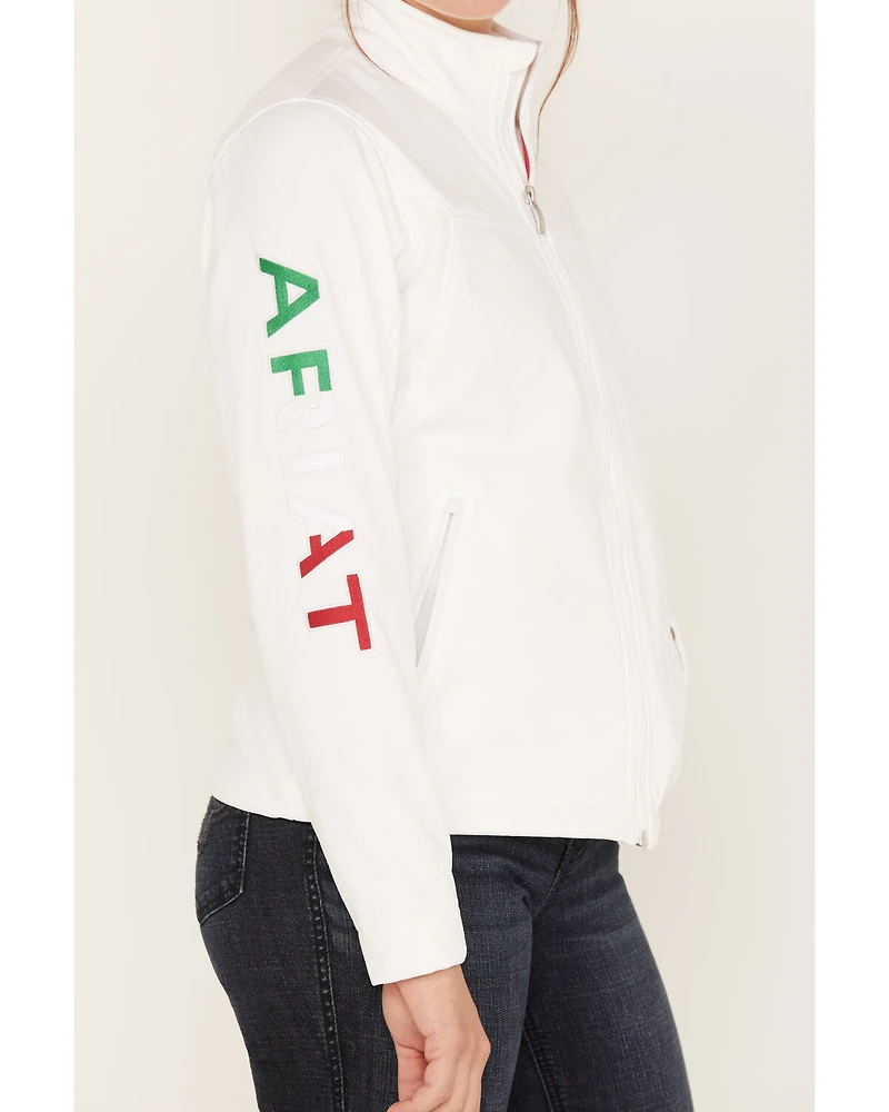 Ariat Women's Classic Team Mexico Flag Softshell Jacket