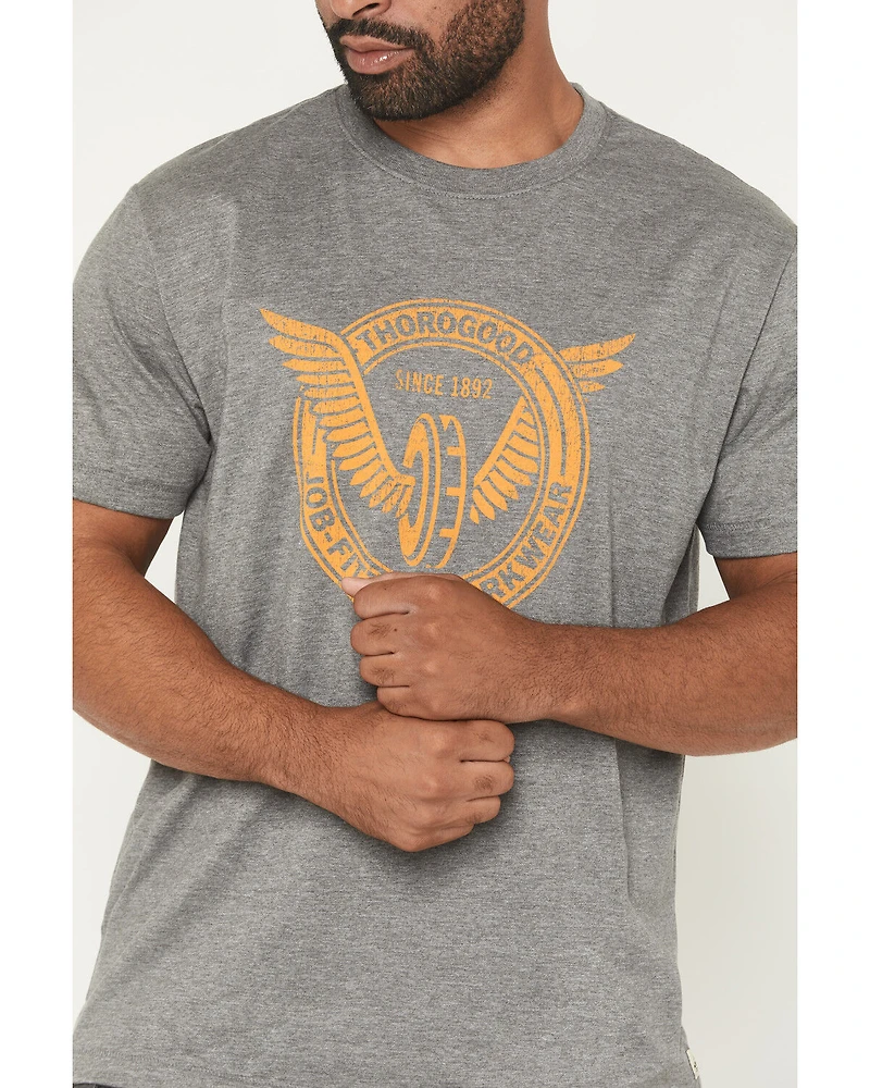 Thorogood Men's Wing & Wheel Short Sleeve Graphic Work T-Shirt