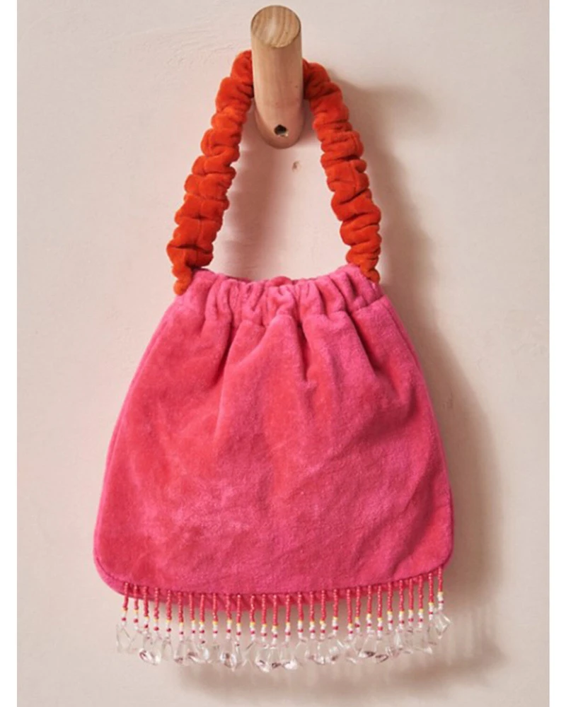 Free People Women's Vancouver Velvet Clutch