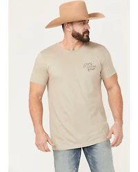 Moonshine Spirit Men's Bandana Short Sleeve Graphic T-Shirt