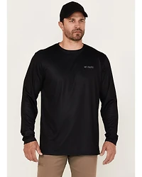 Columbia Men's PFG Terminal Tackle Flag Graphic Long Sleeve T-Shirt