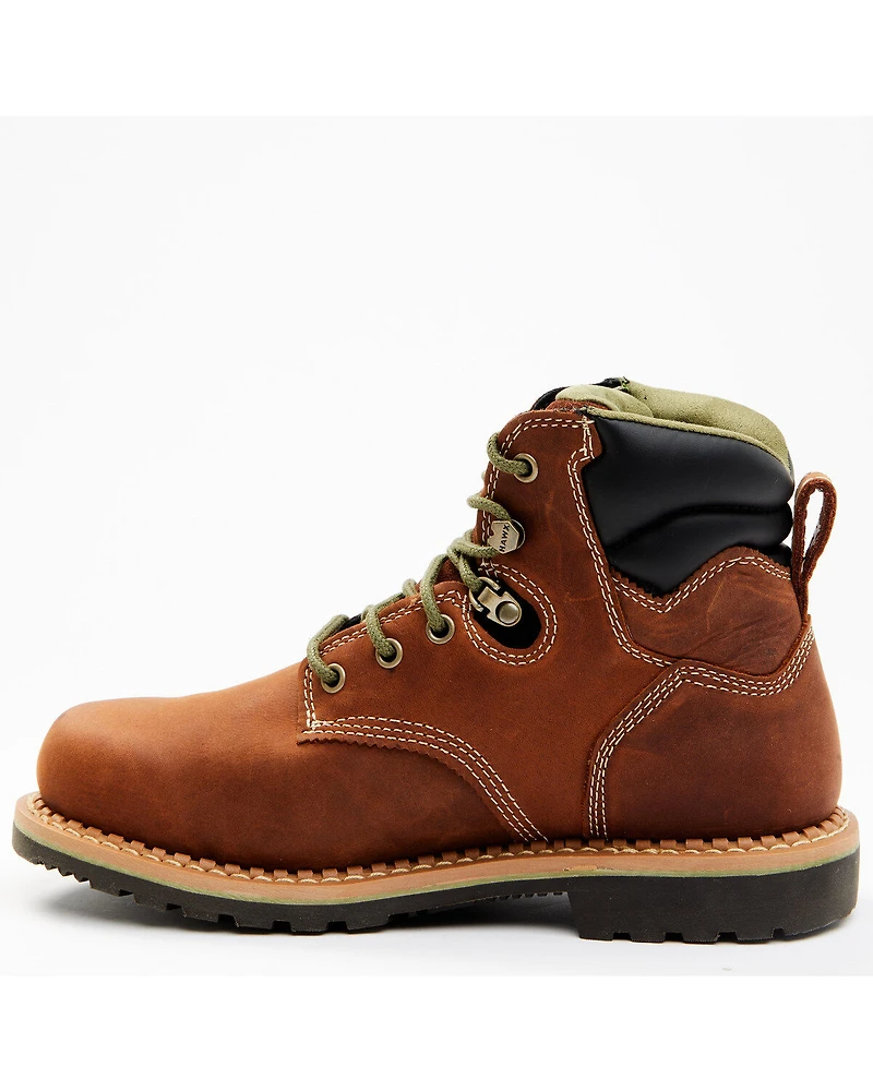 Hawx Women's Platoon Lace-Up Waterproof Work Boots - Soft Toe