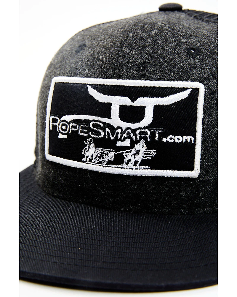 RopeSmart Men's Logo Patch Mesh-Back Trucker Cap