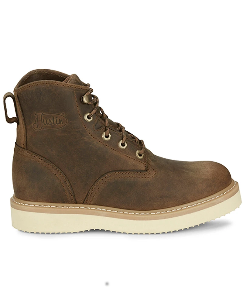 Justin Men's Maxwell 6" Work Boots - Soft Toe