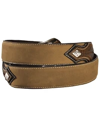 Nocona Concho Billet Leather Belt