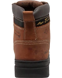 AdTec Men's 6" Leather Hiker Work Boots - Steel Toe