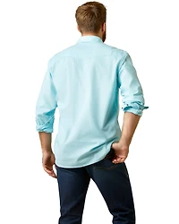 Ariat Men's Ace Retro Fit Solid Long Sleeve Snap Western Shirt