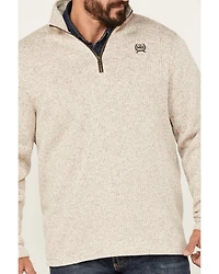 Cinch Men's Heather 1/4 Zip Pullover