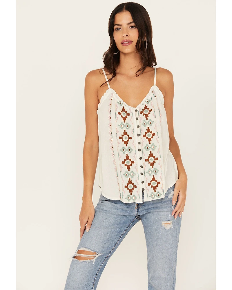 Shyanne Women's Southwestern Beaded Cami