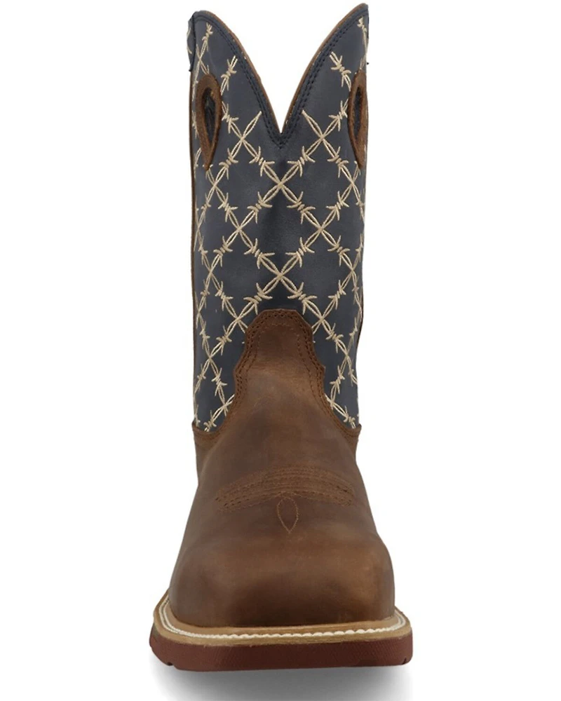 Twisted X Men's Waterproof Pull-On Work Boots - Nano Composite Toe