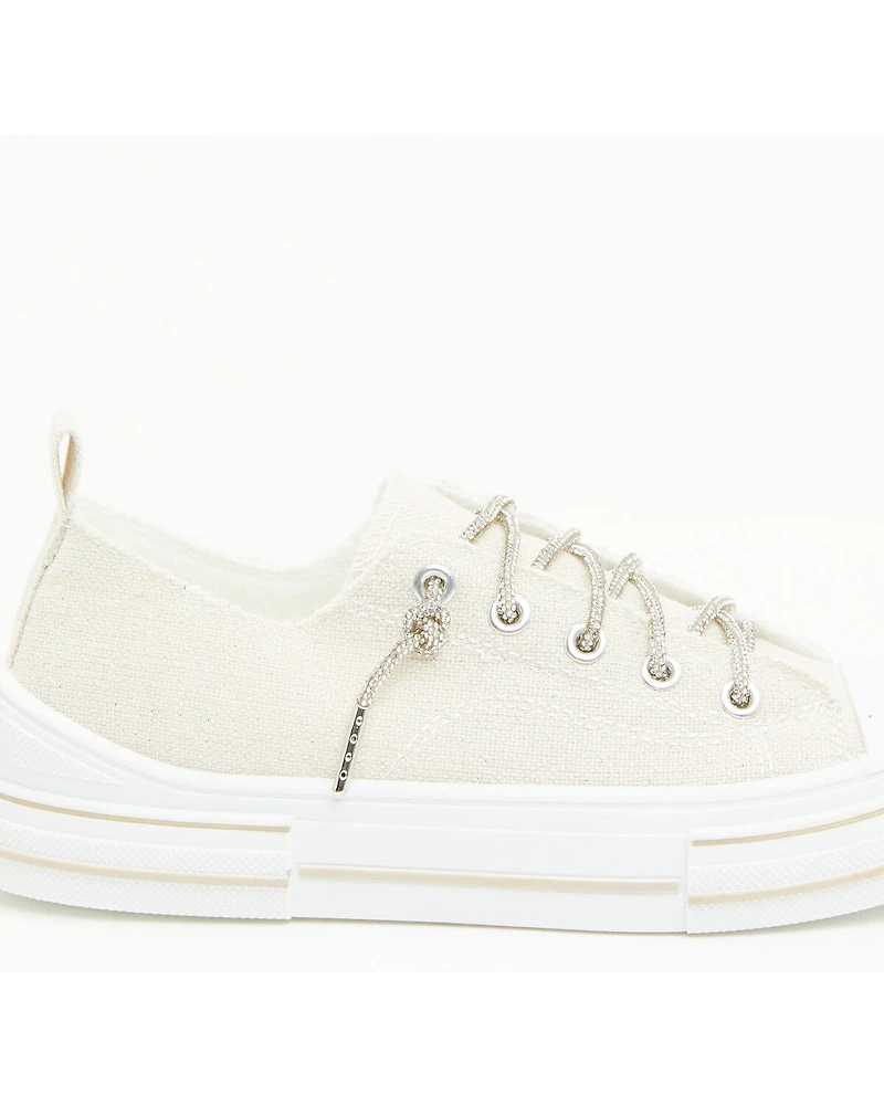 Very G Women's Aman Sparkle Casual Sneakers