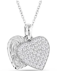 Montana Silversmiths Women's Country Charm Crystal Love Necklace