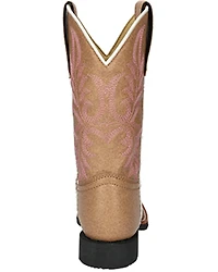 Smoky Mountain Girls' Mustang Western Boots - Round Toe