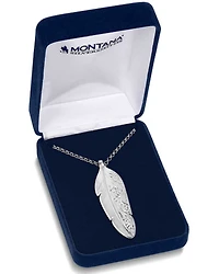 Montana Silversmiths Women's Love You More Feather Necklace