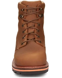 Chippewa Men's Thunderstruck 6" Lace-Up Waterproof Work Boots - Round Toe