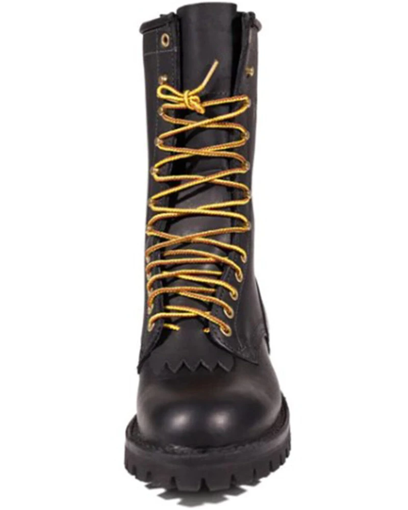 White's Boots Men's Smokechaser 10" Lace-Up Work - Soft Toe