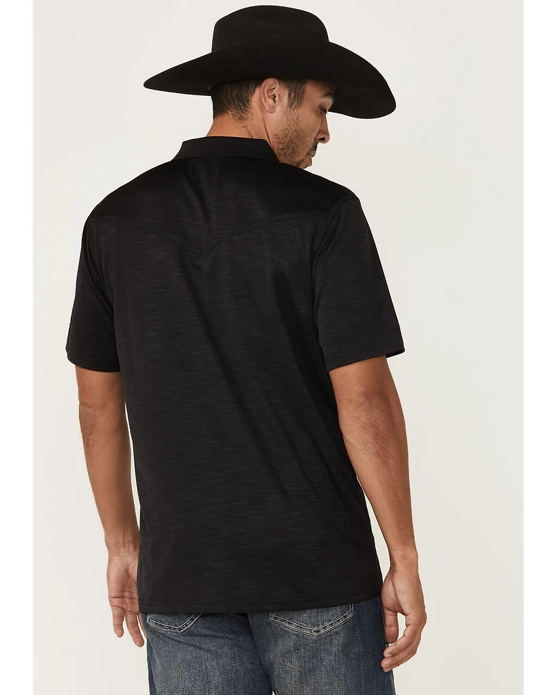 RANK 45® Men's Heeler Solid Short Sleeve Polo