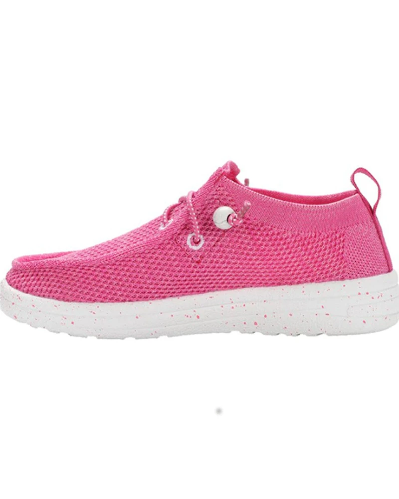 Lamo Footwear Girls' Mickey Slip-On Casual Shoes - Moc Toe