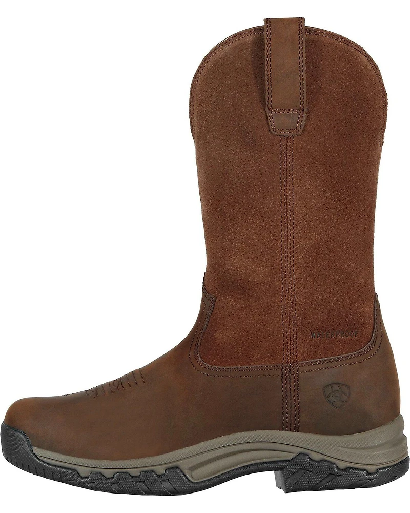 Ariat Women's Terrain H2O Pull On Western Boots - Soft Toe