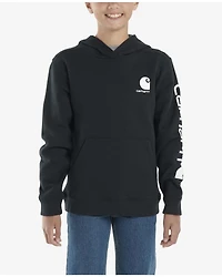 Carhartt Little Boys' Solid Logo Hooded Sweatshirt