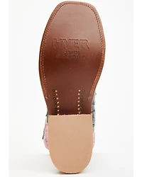 Hyer Men's Jetmore Exotic Full Quill Ostrich Western Boots - Broad Square Toe