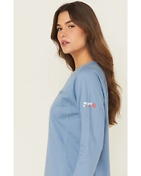Ariat Women's FR Air Crew Long Sleeve Work Tee