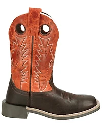 Smoky Mountain Little Boys' Dusty Western Boots - Broad Square Toe