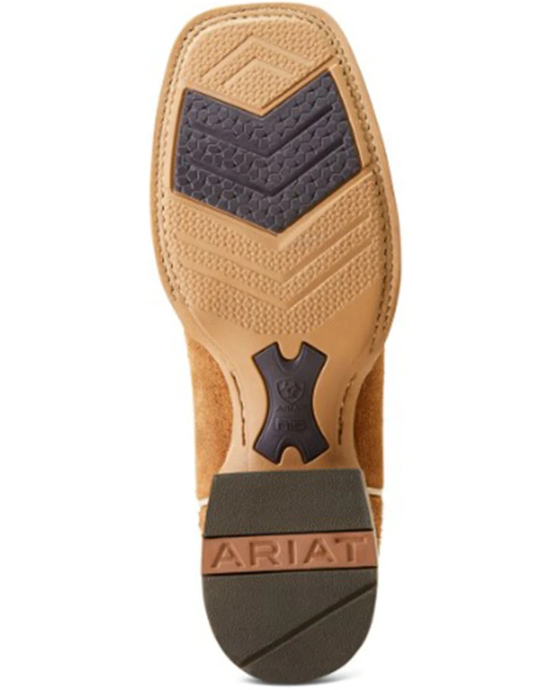 Ariat Men's Brushrider Western Performance Boots - Broad Square Toe