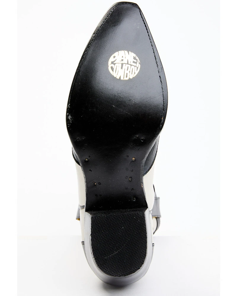 Planet Cowboy Women's Wingtip Leather Western Boot - Snip Toe