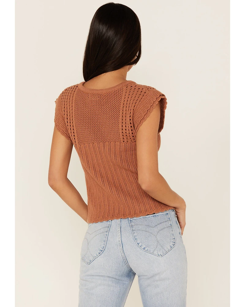 Heartloom Women's Griffin Knit Sweater Top